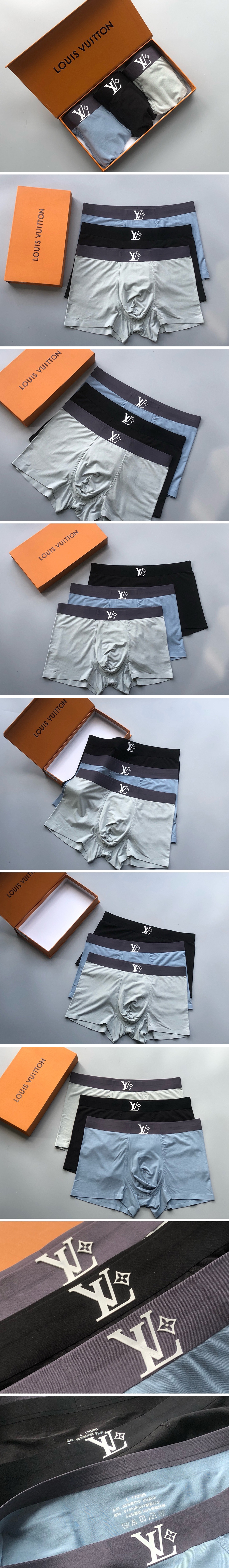[홍콩명품.LOUIS VUITTON] 루이비통 25SS 로고 남성 팬티 드로즈 3종,  ET3028, JQ, 홍콩명품의류,구매대행,온라인명품