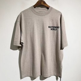 [가격문의][홍콩명품.MASTERMIND] 마스터마인드 25SS 로고 스컬 반팔 티셔츠 (그레이), BM20847, X2, 홍콩명품의류,구매대행,온라인명품
