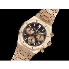 [홍콩명품시계.AUDEMARS PIGUET] 오데마피게 로얄오크 크로노 26240 로즈골드 브라운/로즈골드 다이얼