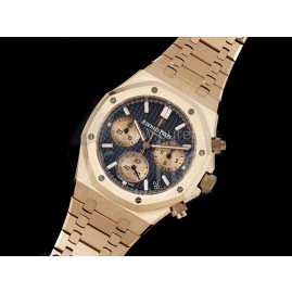 [홍콩명품시계.AUDEMARS PIGUET] 오데마피게 로얄오크 크로노 26240 로즈골드/블루 다이얼