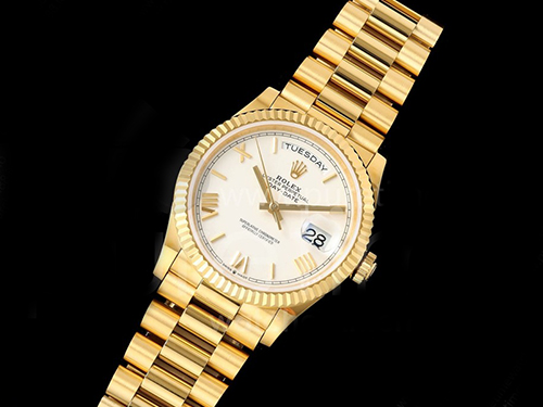 [홍콩명품. ROLEX] 로렉스 롤렉스 데이데이트 36mm 옐로우골드 화이트 다이얼