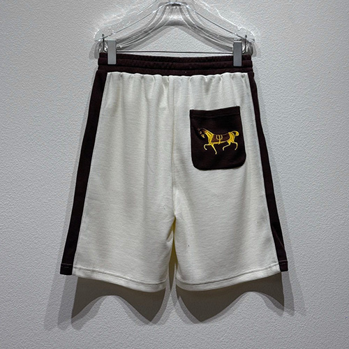 [홍콩명품.Hermes] 에르메스 25SS 로고 자수 쇼츠 반바지 (화이트), BM20921, KB, 홍콩명품의류,구매대행,온라인명품