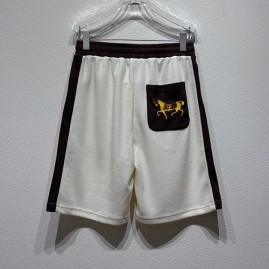 [홍콩명품.Hermes] 에르메스 25SS 로고 자수 쇼츠 반바지 (화이트), BM20921, KB, 홍콩명품의류,구매대행,온라인명품