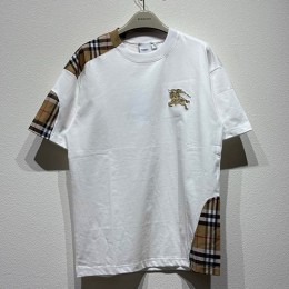 [홍콩명품.Burberry] 버버리 25SS 로고 자수 반팔 티셔츠 (2컬러), BM20931, KB, 홍콩명품의류,구매대행,온라인명품