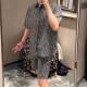[홍콩명품,FENDI] 펜디 25SS 로고 FF패턴 반팔 남방 셔츠 + 쇼츠 반바지 상하의 세트 (그레이), BM20937, KB, 홍콩명품의류,구매대행,온라인명품