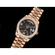 [홍콩명품. ROLEX] 로렉스 롤렉스 데이데이트 로즈골드 40mm 다이아몬드 베젤 블랙 다이얼