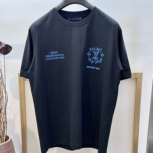 [홍콩명품.LOUIS VUITTON] 루이비통 25SS 로고 그래픽 프린트 반팔 티셔츠 (3컬러), BM20962, YS, 홍콩명품의류,구매대행,온라인명품