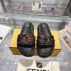 [홍콩명품,FENDI] 펜디 25SS 로고 남여 FF패턴 샌들 슬리퍼 (브라운), SE5283, GHS, 명품스니커즈,운동화,구두,로퍼,하이탑,신발