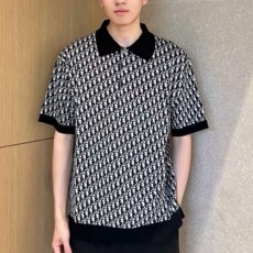 [명품레플리카,Christian Dior] 디올 25SS 로고 오블리크 카라 폴로 반팔 티셔츠 (2컬러), BM21203, KB, 홍콩명품의류,구매대행,온라인명품