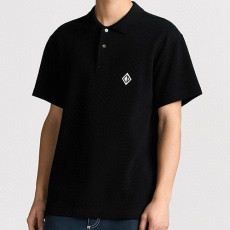 [명품레플리카,Christian Dior] 디올 25SS 로고 다이아몬드 카라 폴로 반팔 티셔츠 (2컬러), BM21211, KB, 홍콩명품의류,구매대행,온라인명품