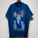 [홍콩명품.BALENCIAGA] 발렌시아가 25SS 로고 PP KRIT 반팔 티셔츠 (블루), BM21297, CR3, 명품레플리카,미러급,온라인쇼핑몰사이트