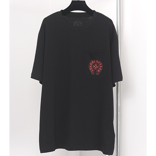 [홍콩명품.Chrome Hearts] 크롬하츠 25SS 로고 그래픽 프린트 반팔 티셔츠 (블랙), BM21516, JL, 명품레플리카,미러급,온라인쇼핑몰사이트