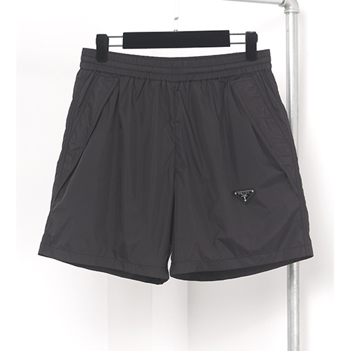 [홍콩명품,PRADA] 프라다 25SS 삼각로고 나일론 쇼츠 반바지 (블랙), BM21539, JL, 명품레플리카,미러급,온라인쇼핑몰사이트