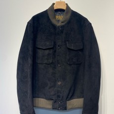 [홍콩명품.Loro Piana] 로로피아나 25SS 로고 레더 가죽 봄버 자켓 (블랙), BM21545, JL, 명품레플리카,미러급,온라인쇼핑몰사이트