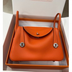 [홍콩명품.Hermes] 에르메스 25SS 로고 LINDY 26 토트백 핸드백 (오렌지-은장), BGM4894, H3, 홍콩명품가방,명품쇼핑몰,크로스백,핸드백,구매대행