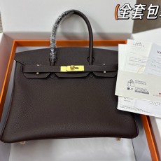 [홍콩명품.Hermes] 에르메스 25SS 로고 Birkin30 토트백 핸드백 (다크브라운-금장), BGM4895, H3, 홍콩명품가방,명품쇼핑몰,크로스백,핸드백,구매대행