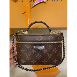 [홍콩명품.LOUIS VUITTON] 루이비통 25SS 로고 모노그램 베니티 체인 파우치백 M47125, BGM4916, BDA, 홍콩명품가방,명품쇼핑몰,크로스백,핸드백,구매대행