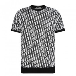 [홍콩명품,Christian Dior] 디올 25SS 로고 오블리크 니트 반팔 티셔츠 (2컬러), BM21587, JU, 명품레플리카,미러급,온라인쇼핑몰사이트