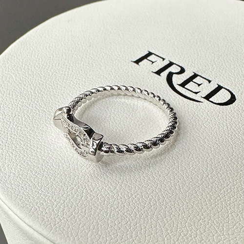 [홍콩명품.FRED] 프레드 25SS 로고 FORCE 10 반지, ET3068, BUBU, 홍콩명품의류,구매대행,온라인명품