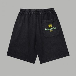 [홍콩명품.ACNE STUDIO] 아크네스튜디오 25SS 로고 워싱 쇼츠 반바지 (블랙), BM21631, JU, 홍콩명품가방,명품쇼핑몰,크로스백,핸드백,구매대행