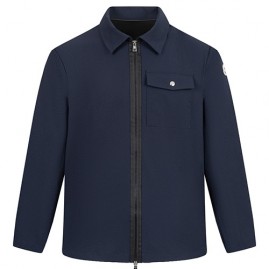 [홍콩명품.MONCLER] 몽클레어 25SS 로고 카라 집업 자켓 (네이비), BM21664, KK, 홍콩명품가방,명품쇼핑몰,크로스백,핸드백,구매대행