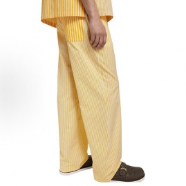 [홍콩명품.LOUIS VUITTON] 루이비통 25SS 로고 스트라이프 팬츠 바지 (노랑), BM21674, KK, 레플리카의류,미러급사이트