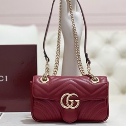 [가격문의][홍콩명품.Gucci] 구찌 25SS 로고 GG 마몽트 마틀라세 미니백 GG 체인 숄더백 446744 (레드), BGM5048, GU2, 홍콩명품가방,명품쇼핑몰,크로스백,핸드백,구매대행