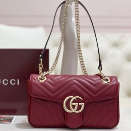 [가격문의][홍콩명품.Gucci] 구찌 25SS 로고 GG 마몽트 스몰 마틀라세 숄더백 443497 (레드), BGM5049, GU2, 홍콩명품가방,명품쇼핑몰,크로스백,핸드백,구매대행