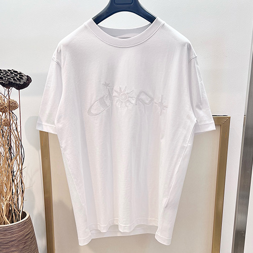 [홍콩명품,Christian Dior] 디올 25SS 로고 자수 반팔 티셔츠 (2컬러), BM21732, YS, 레플리카의류,미러급사이트
