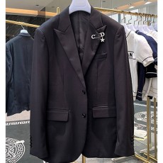 [가격문의][홍콩명품,Christian Dior] 디올 25SS 로고 브로치 정장 수트 자켓 (블랙), BM21749, SAM, 레플리카의류,미러급사이트