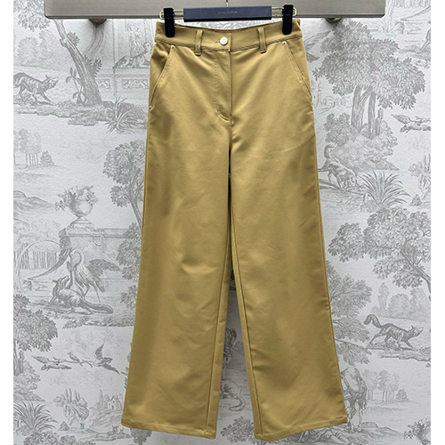 [홍콩명품.LOUIS VUITTON] 루이비통 25SS 로고 여성 오버핏 팬츠 바지 (카라멜), BM21789, COCO, 레플리카의류,미러급사이트