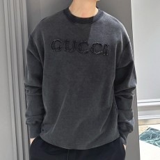 [홍콩명품.Gucci] 구찌 25SS 로고 워싱 맨투맨 티셔츠 (다크그레이), BM22108, JL, 레플리카의류,미러급사이트