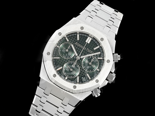 [홍콩명품시계.AUDEMARS PIGUET] 오데마피게 로얄오크 크로노 26240 41mm 그린 다이얼