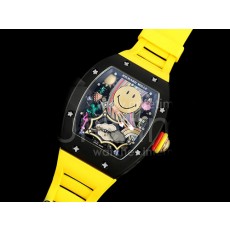 [홍콩명품시계.RICHARD MILLE] 리차드밀레 RM88 투어빌론 블랙트 세라믹 스마일 다이얼