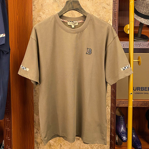 [홍콩명품.Burberry] 버버리 25SS 로고 자수 반팔 티셔츠 (4컬러), BM22214, S1F, 레플리카의류,미러급사이트