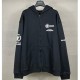 [홍콩명품.BALENCIAGA] 발렌시아가 25SS 로고 프린트 후드 집업 자켓 (블랙), BM22355, KK, 레플리카의류,미러급사이트