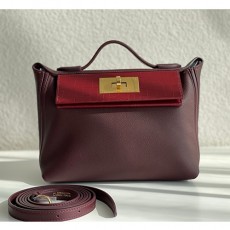 [홍콩명품.Hermes] 에르메스 25SS 로고 Mini 24 Kelly Touch 핸드백 (와인-금장), BGM5199, 홍콩명품가방,명품쇼핑몰,크로스백,핸드백,구매대행