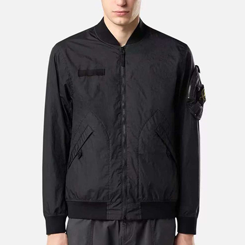 [홍콩명품.Stone Island] 스톤아일랜드 25SS 로고 탈부착 봄버 자켓 (3컬러), BM22399, ST1, 레플리카의류,미러급사이트