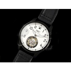 [홍콩명품시계.IWC] 아이더블유씨 빅파일럿 투어빌론 43mm PVD 화이트 다이얼