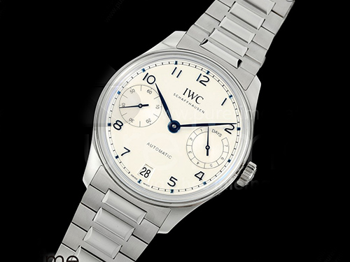 [홍콩명품시계.IWC] 아이더블유씨 포르투기스 오토매틱 42mm 화이트 다이얼