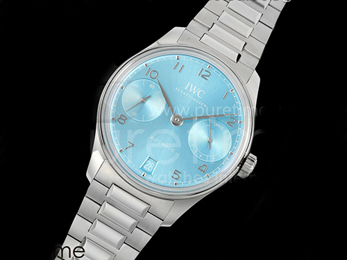 [홍콩명품시계.IWC] 아이더블유씨 포르투기스 오토매틱 42mm 아이스블루 다이얼