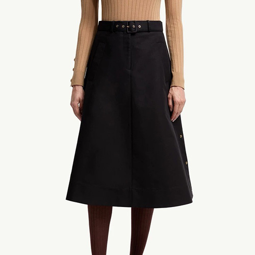 [홍콩명품.MONCLER] 몽클레어 25SS 로고 여성 롱 스커트 (2컬러), BM22516, MC, 레플리카의류,미러급사이트