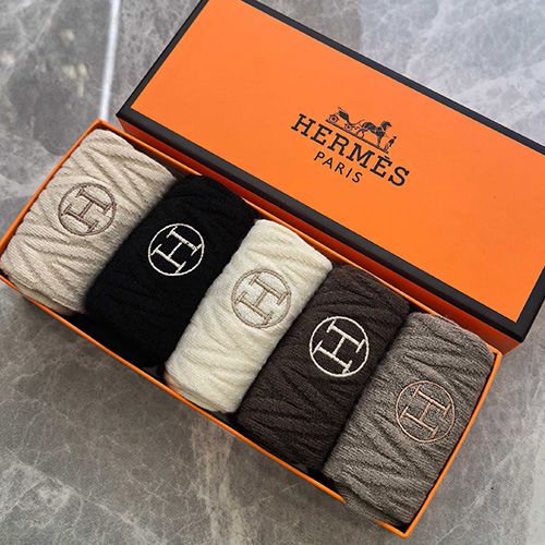 [홍콩명품.Hermes] 에르메스 25SS 로고 명품 브랜드 모음 선물용 덧신 양말 5종, ET3153, 홍콩명품의류,구매대행,온라인명품