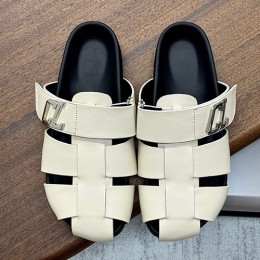 [가격문의][홍콩명품.Christian Louboutin] 크리스챤루부탱 25SS 로고 레더 가죽 샌들 슬리퍼 (7컬러), SE5691, S3, 명품스니커즈,운동화,구두,로퍼,하이탑,신발