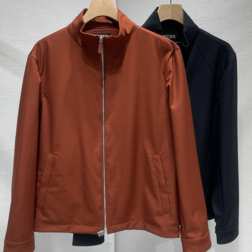 [가격문의][홍콩명품.ZEGNA] 제냐 25SS 로고 터틀넥 집업 자켓 (2컬러), BM22719, JL, 레플리카의류,미러급사이트