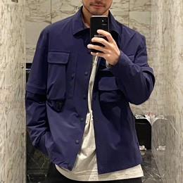 [가격문의][홍콩명품.MONCLER] 몽클레어 25SS 로고 포켓 장식 남방 셔츠 (2컬러), BM22721, JL, 레플리카의류,미러급사이트