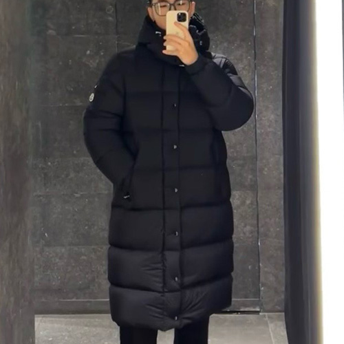 [홍콩명품.MONCLER] 몽클레어 25SS 로고 HANOVERIAN 후드 롱 다운패딩 자켓 (2컬러), BM22733, JL, 레플리카의류,미러급사이트