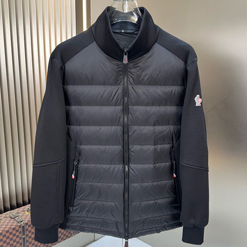 [가격문의][홍콩명품.MONCLER] 몽클레어 25SS 로고 레이어드 다운패딩 자켓 (블랙), BM22748, HH, 레플리카의류,미러급사이트