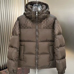 [가격문의][홍콩명품.LOUIS VUITTON] 루이비통 25SS 로고 모노그램 후드 다운 패딩 자켓 (2컬러), BM22750, HH, 레플리카의류,미러급사이트