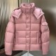 [홍콩명품.MONCLER] 몽클레어 25SS 로고 여성 후드 다운 패딩 자켓 (2컬러), BM22756, HH, 레플리카의류,미러급사이트